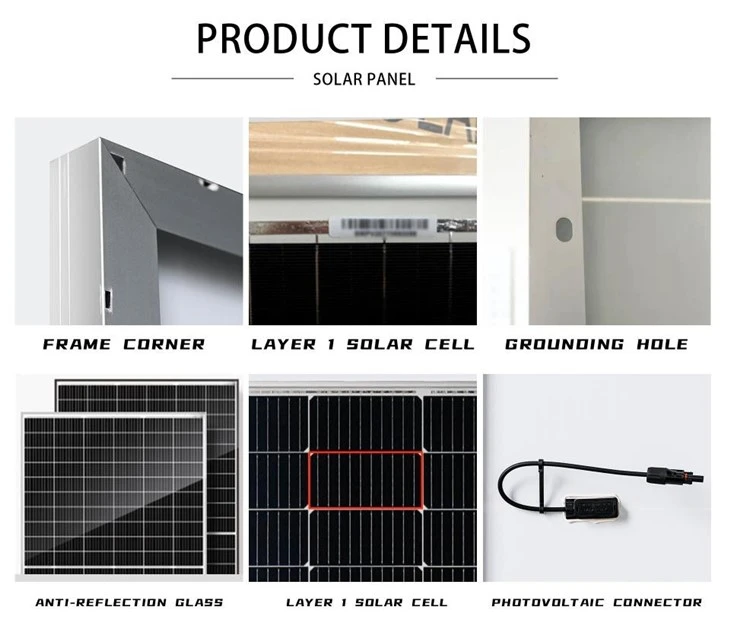 575W Half Cell Mono Solar Panel