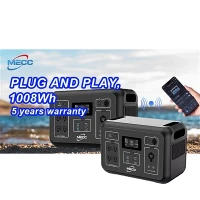 1008WH 1200W преносима захранваща банка с WIFI