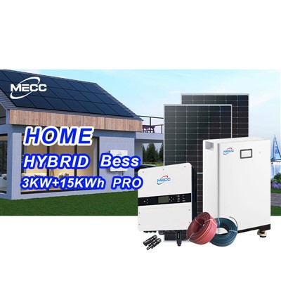 12kW 15kWH HYBRID Слънчева система